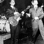 1963 Parigi Olympia, Gerry Bruno, George Bellamy e Clem Cattini dei Tornados